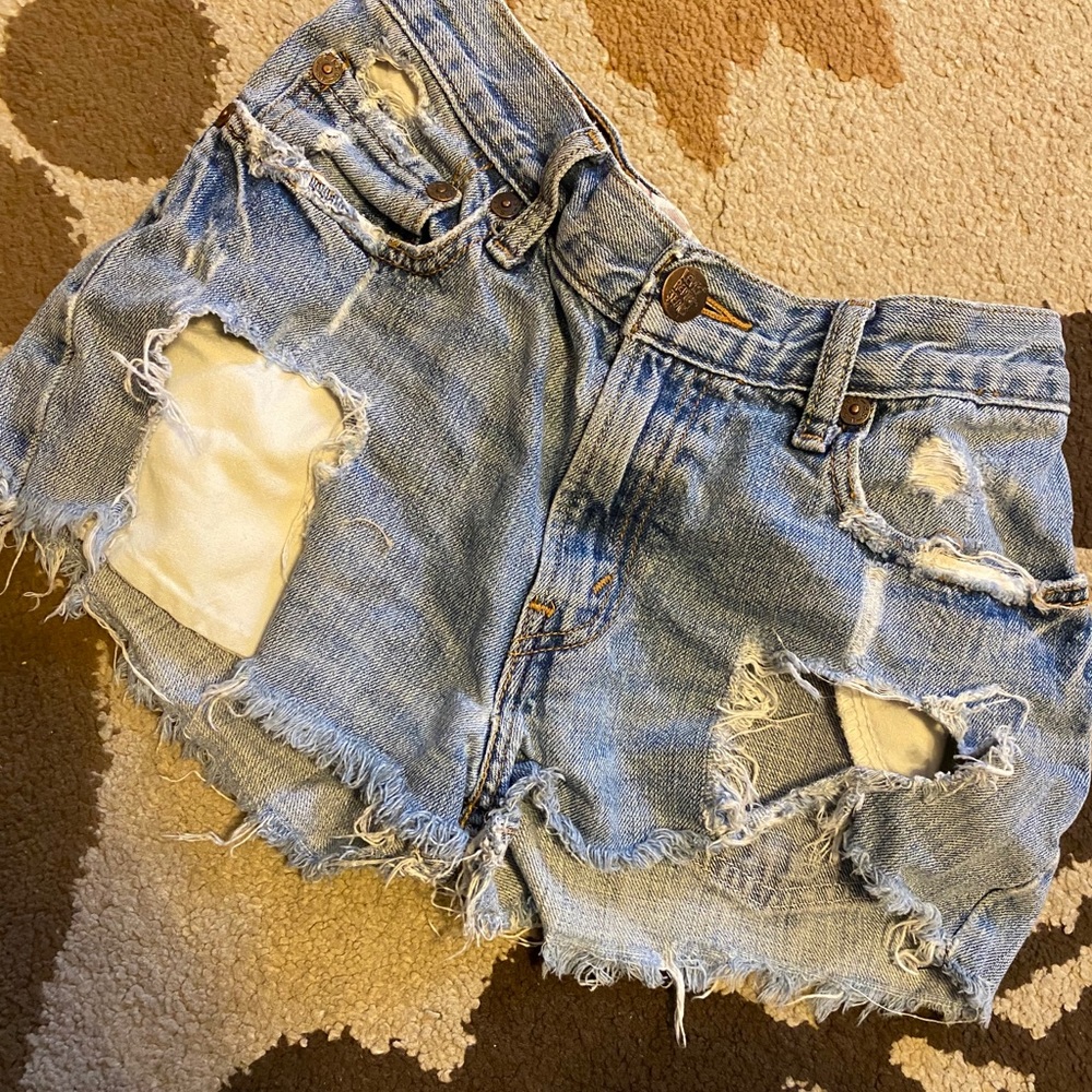 Destroyed Levi’s shirts